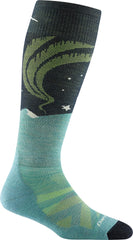 Darn Tough Vermont Aurora OTC socks front view showing durable cushion for all-day comfort