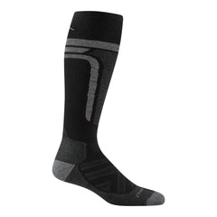 Darn Tough Vermont Edge OTC midweight sock laid flat, highlighting premium merino blend for all-day comfort