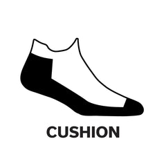 Darn Tough Vermont Element No Show Tab sock, blackberry cushion base, moisture-wicking performance