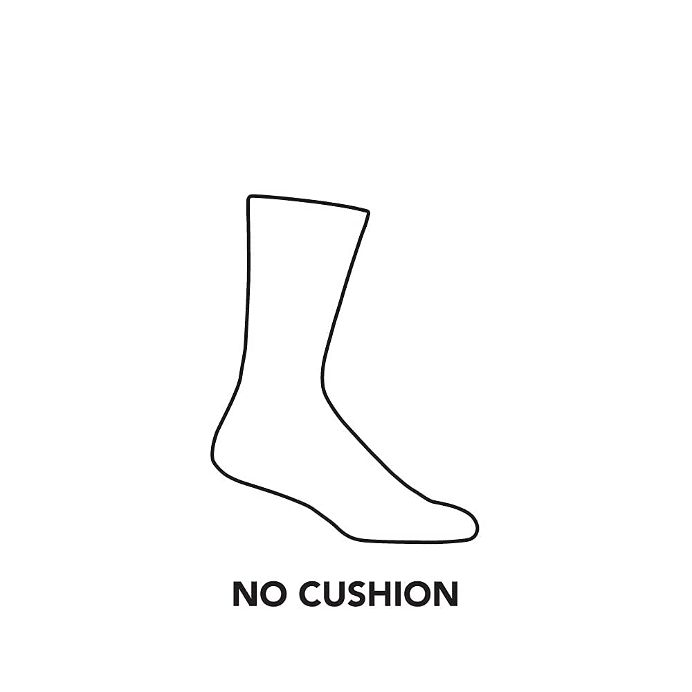 Darn Tough Vermont Farmers Market Crew charcoal heel cushion for all-day comfort.