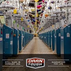 Darn Tough Vermont Homer Crew Made in USA sock emphasizes durable knit craftsmanship.