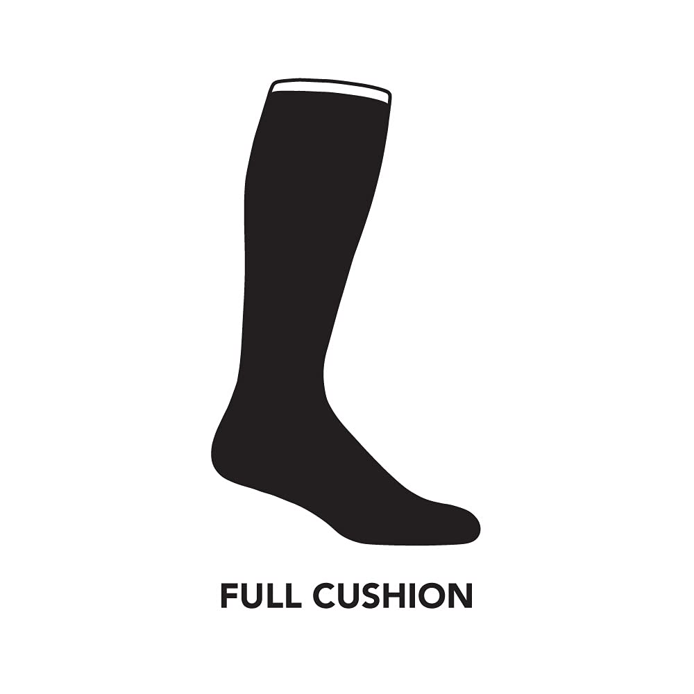 Darn Tough Vermont made-in-usa badge close-up emphasizes USA knit craftsmanship and premium materials