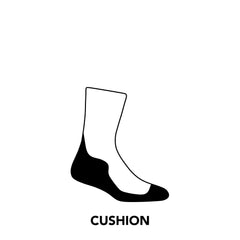 Darn Tough Vermont Prism Micro Crew seamless toe detail for smooth steps.