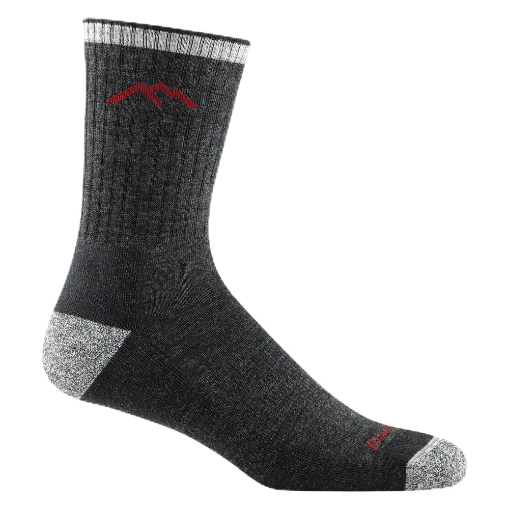 Darn Tough Vermont Style 1466 men's hiker sock front view, durable hiking wear.