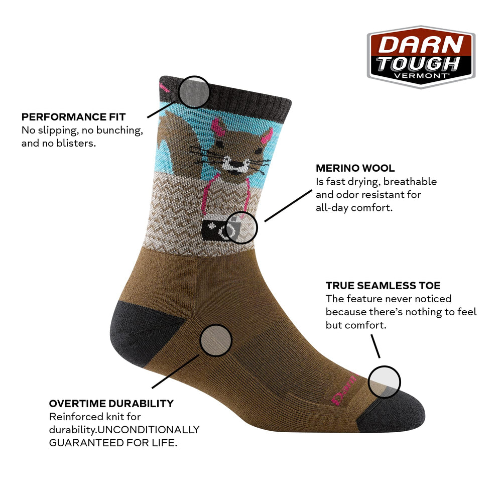 Darn Tough Merino wool fiber detail for breathability
