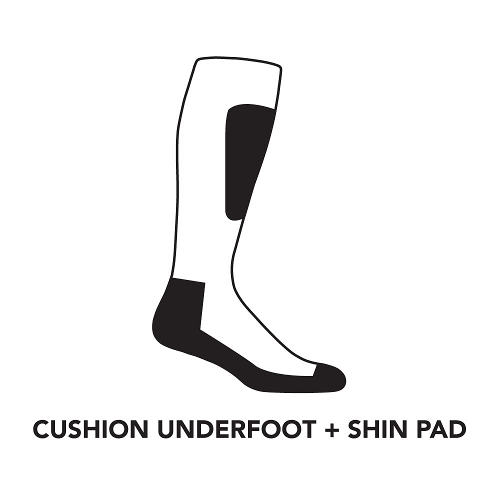 Darn Tough Vermont Function X Eclipse worn in boots for alpine skiing