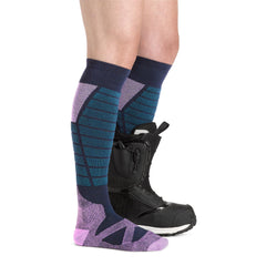 Darn Tough Vermont Function X OTC over-the-calf provides warmth and leg coverage.