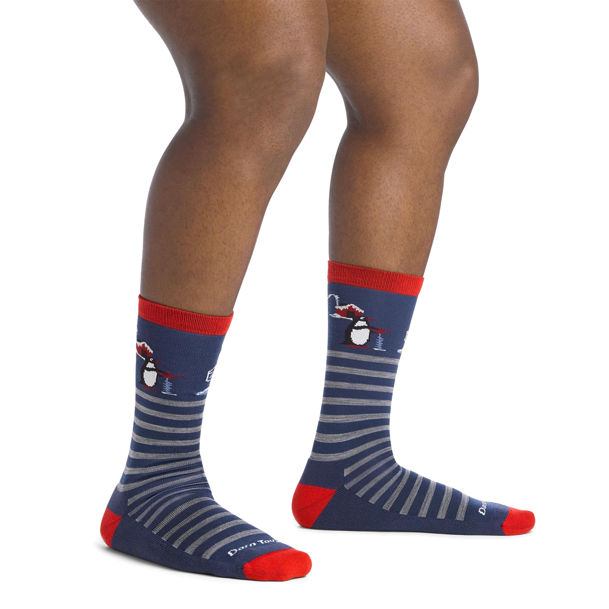 Darn Tough Wild Life crew sock US-made Vermont-knit craftsmanship for durability.