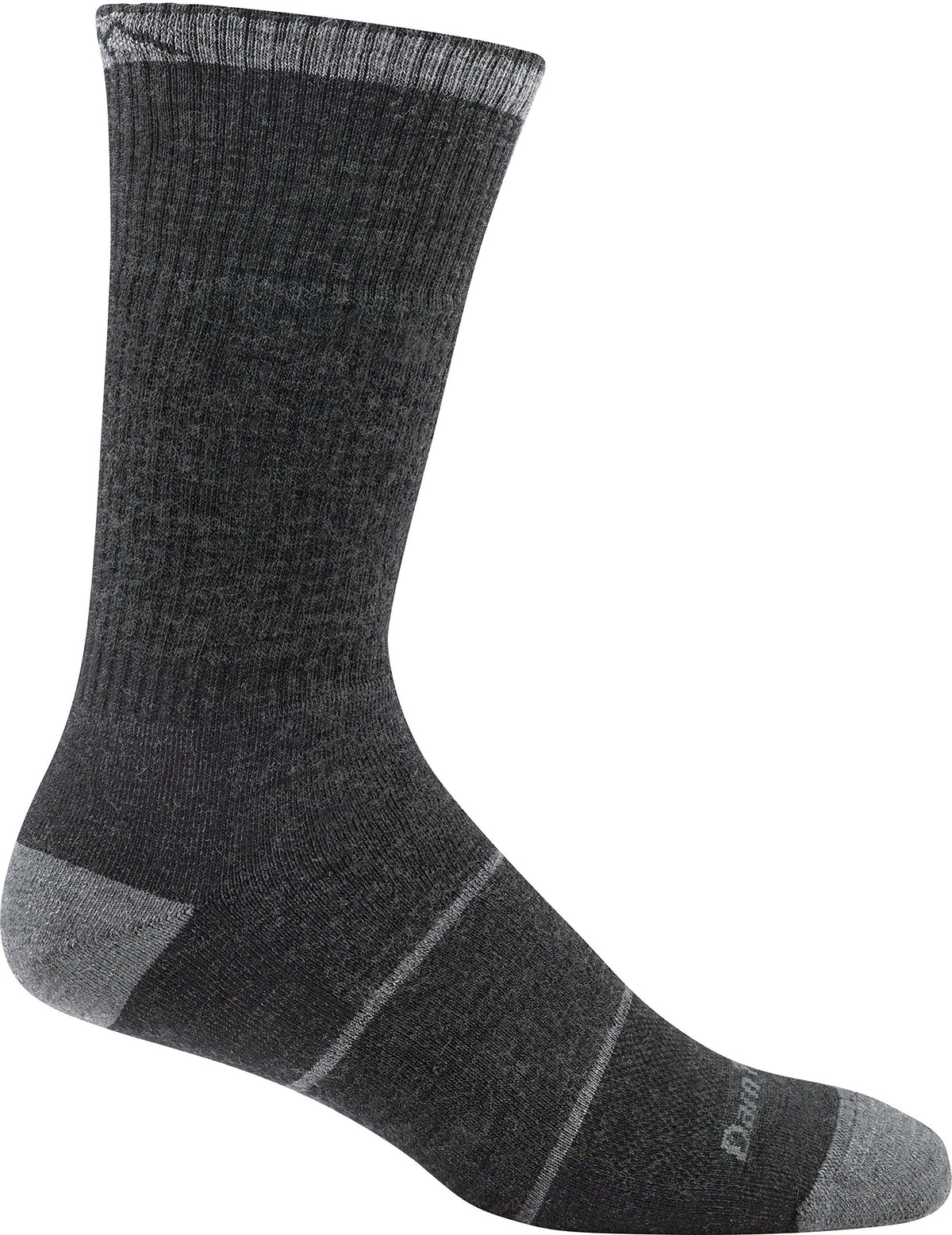 Darn Tough William Jarvis boot midweight sock in grey gravel for all-day comfort