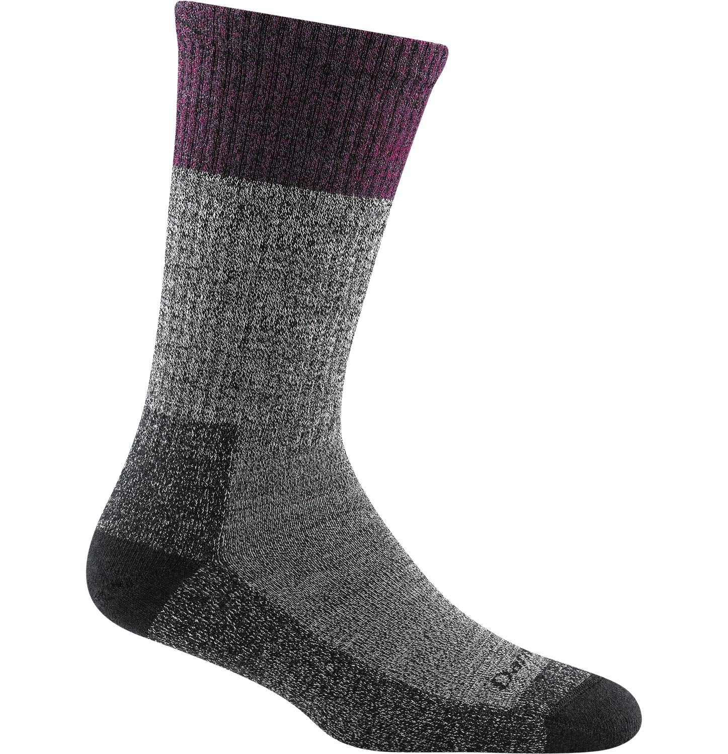 Darn Tough Women's Scout Midweight Sock plum small for versatile hiking comfort
