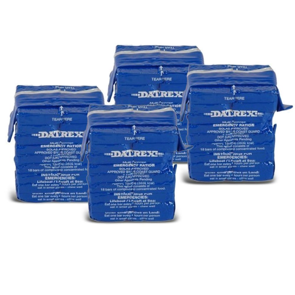 Datrex 3600-calorie emergency bar pack image for survival kits