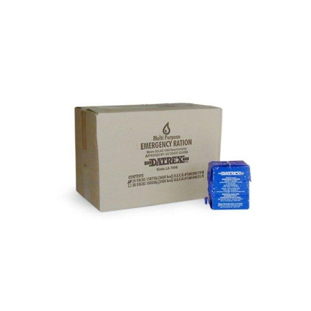 Datrex emergency survival 3600-calorie bar pack for disaster preparedness and on-the-go energy