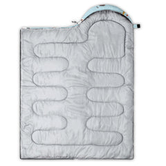 Datura Home 90.5" L x 31.5" W kid-sized sleeping bag for camping.