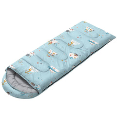 Datura Home half-circle hood with drawstring keeps warmth secure during sleep.