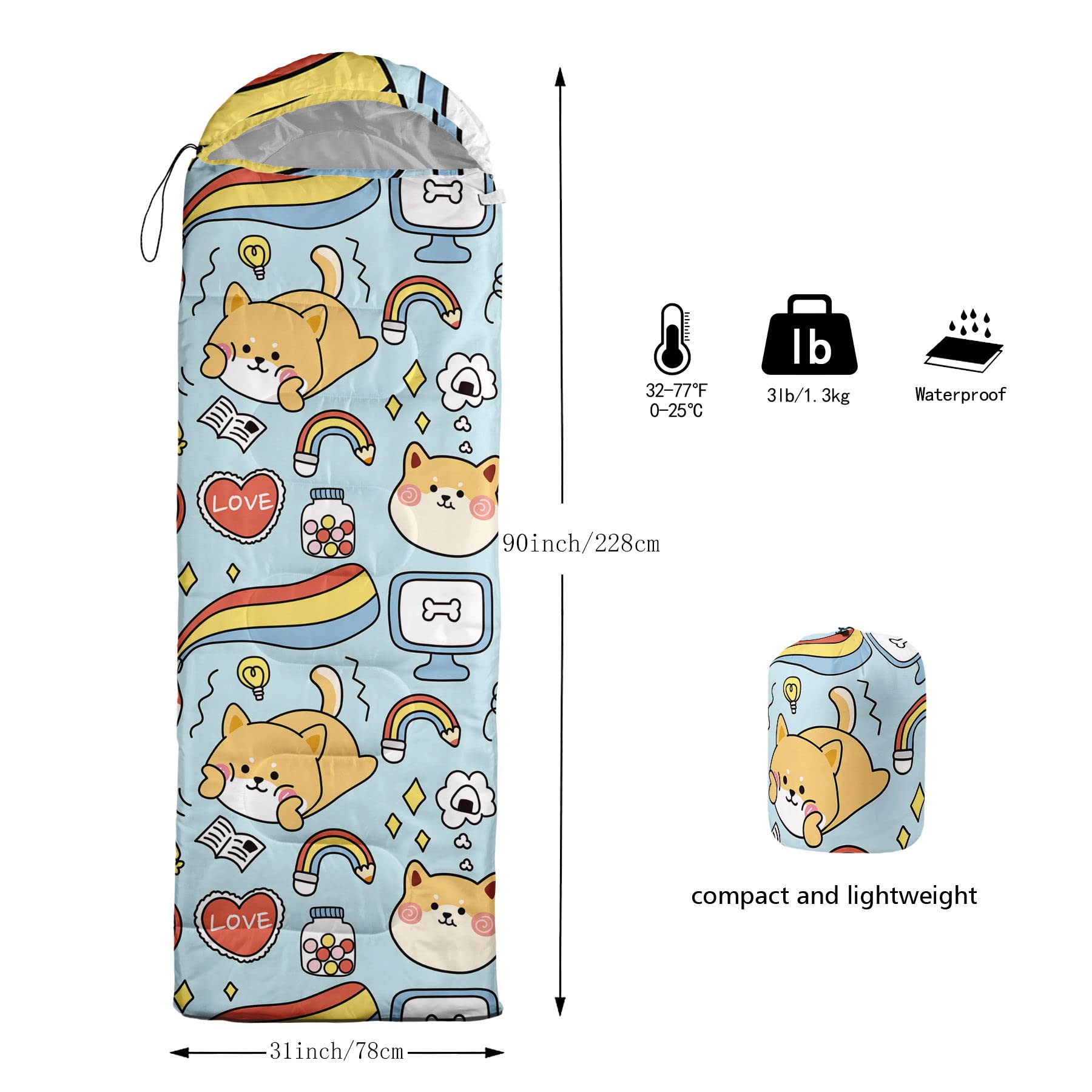 Datura Home kids sleeping bag shows warmth for a night outdoors