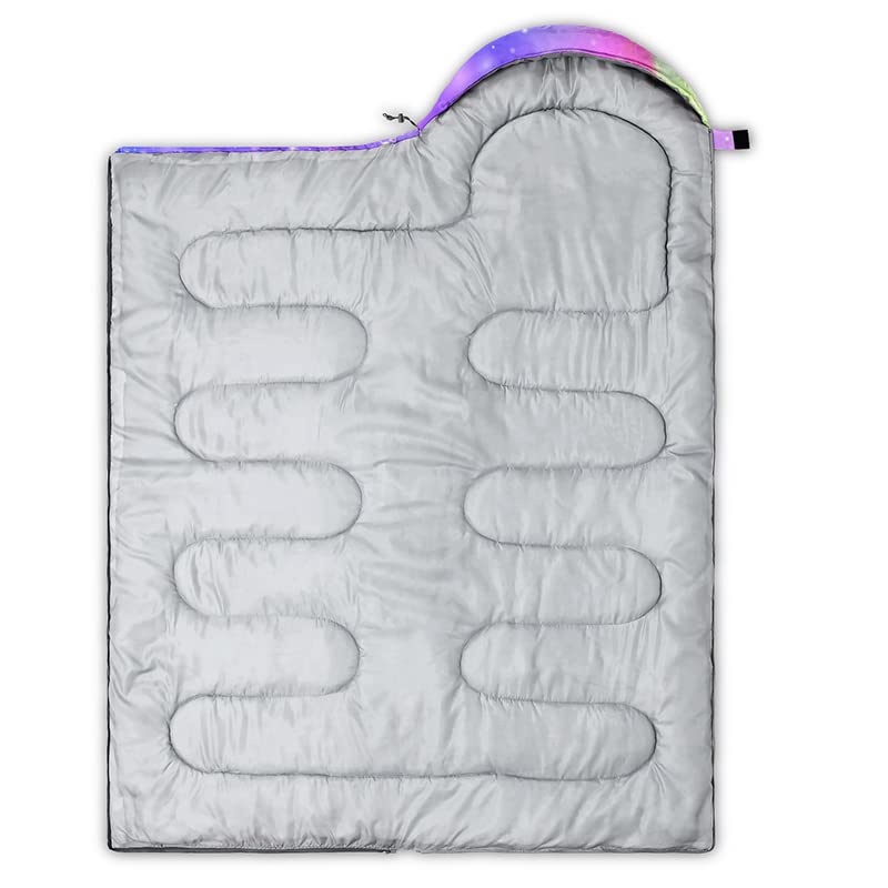 Datura home size 80x230cm sleeping bag suits kids for three-season use.