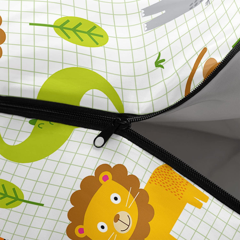 Datura Home kids sleeping bag travel-friendly packed size for camping trips.