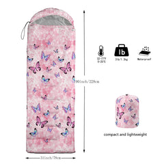 Datura Home sleeping bag storage pack demonstrates convenient compression sack for easy camping transport.