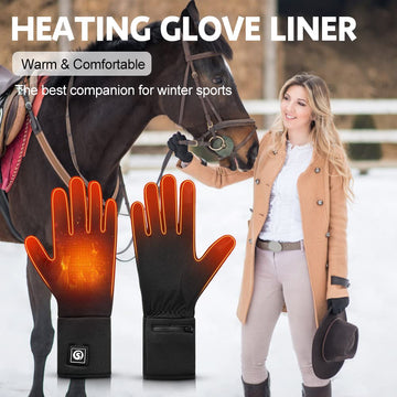 Day Wolf heated glove liners lifestyle use—stylish, versatile winter wear
