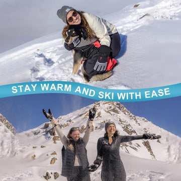 Day Wolf heated gloves charging indicator shows quick, easy recharging between sessions.