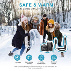 Day Wolf windproof gloves with reflective accents for nighttime visibility