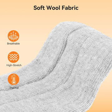 Day Wolf socks coolmax-wool blend wick moisture and keep feet dry