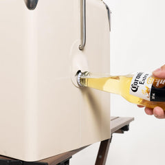 Dazefree retro cooler reinforced corners for rugged outdoor durability