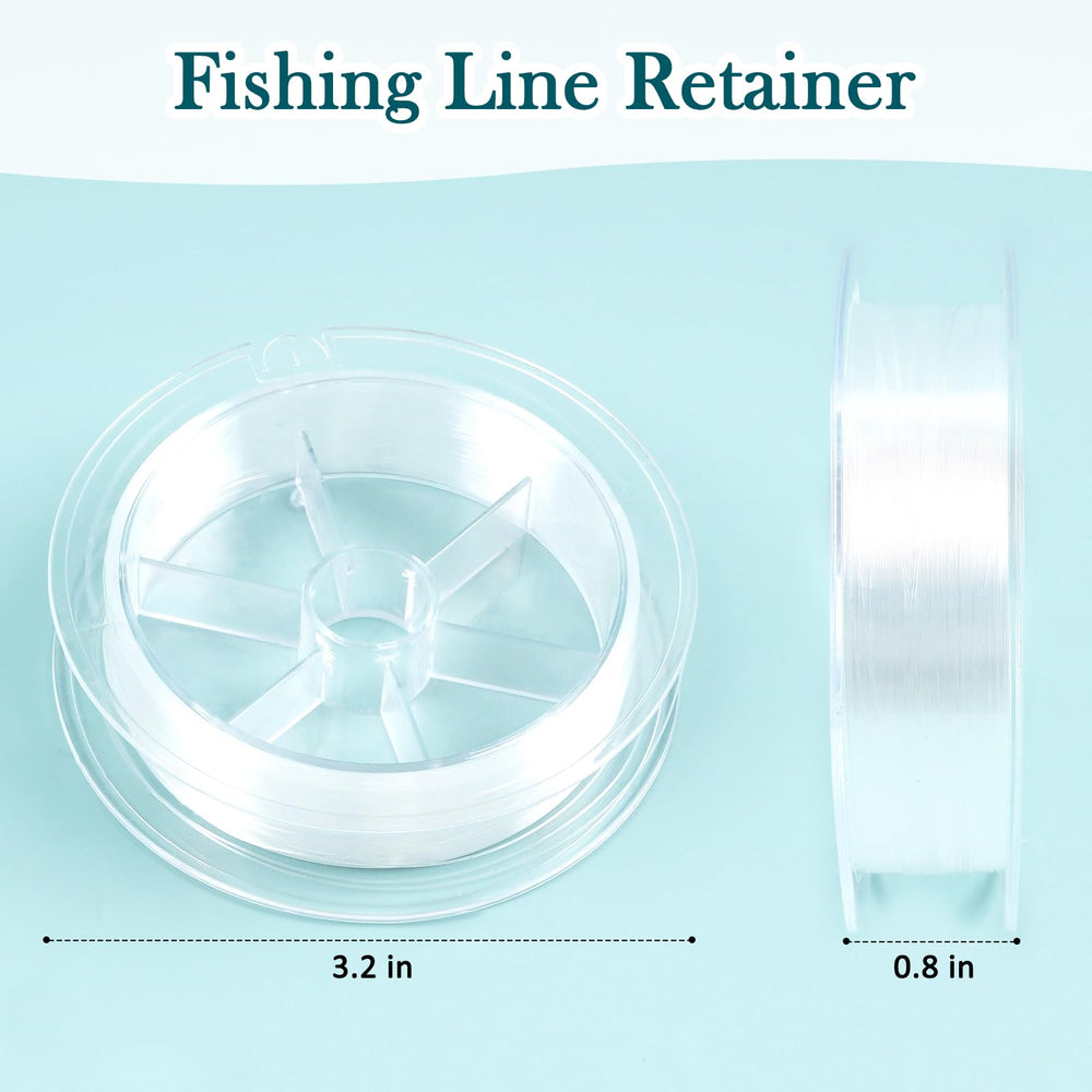 Slim braided nylon fishing line for crafts, 0.3mm diameter