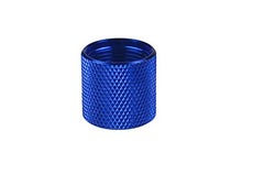 DB TAC INC aluminum blue thread protector closeup shows durable 9/16-24 threading protection