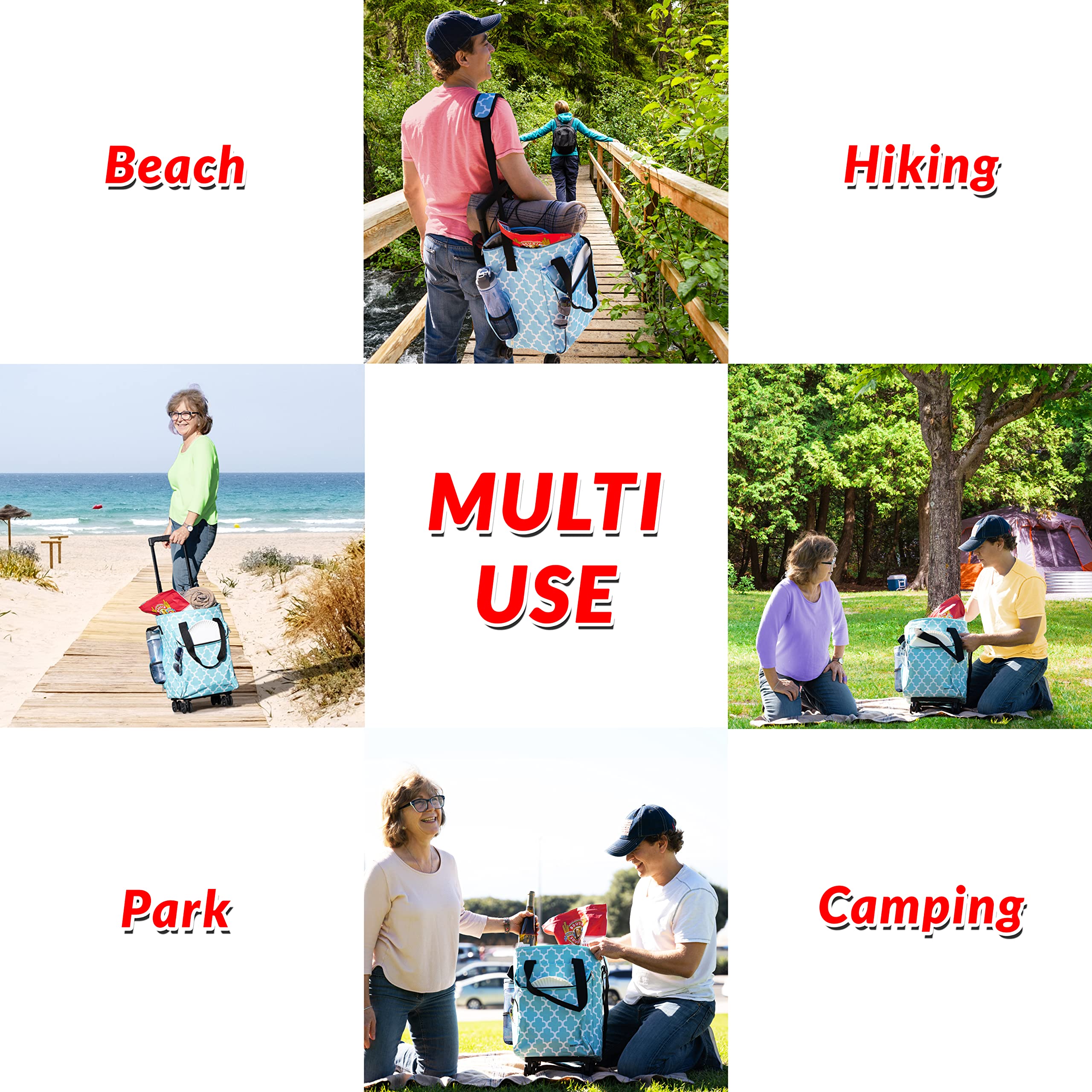 dbest ultra compact cooler 360 collapsible design saves storage space.