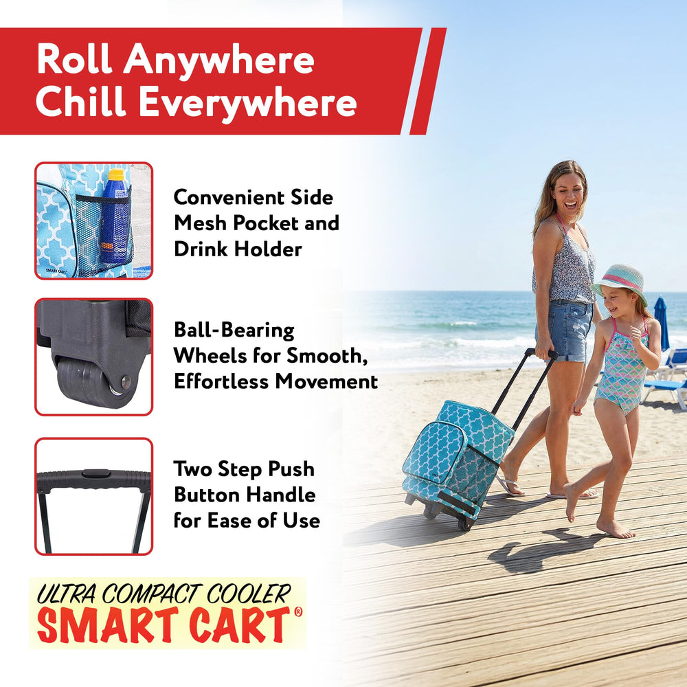 dbest Moroccan Tile Cooler holds four gallons of beverages