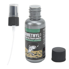 Ddewing bait attractant bottle top view boosts scent appeal for fish.