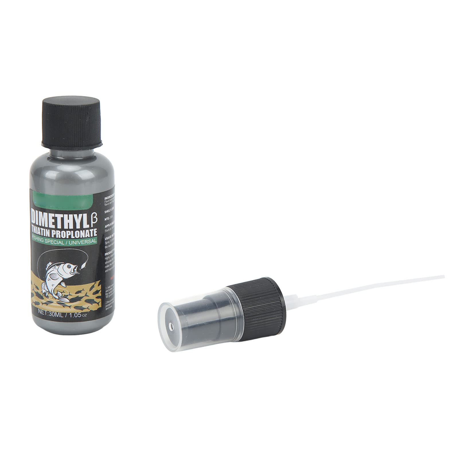 Ddewing fishing gear setup with attractant ready to deploy.