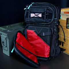 DDT Assassing Large Sling Bag Ice, removable holster area for customization