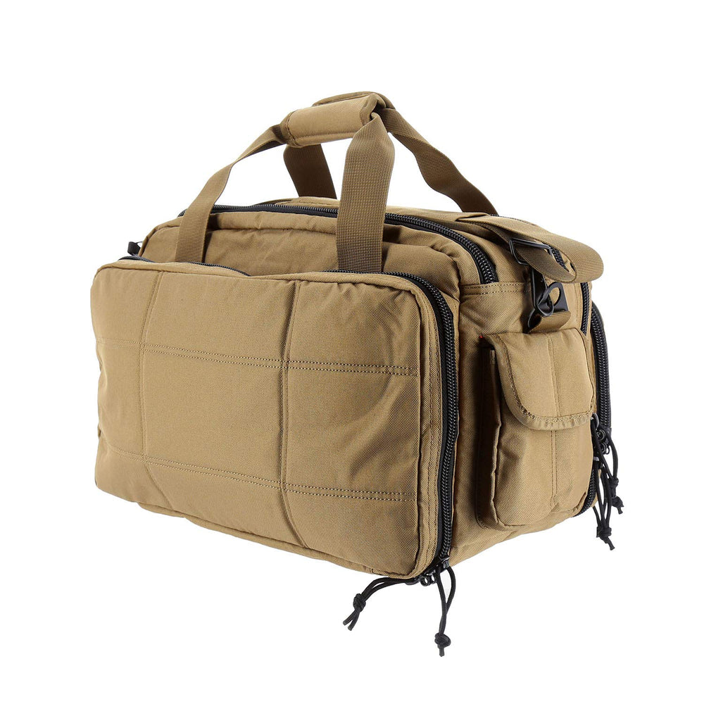 DDT Ranger MOLLE elastic webbing shown for modular accessories.