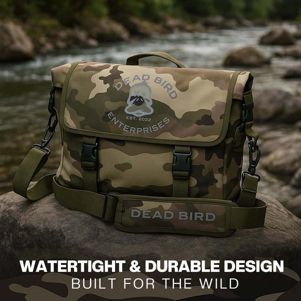 Dead Bird Enterprises exterior MOLLE loops enable secure accessory attachment
