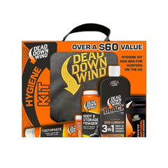 Dead Down Wind all-in-one kit in travel bag for scent-free hunts