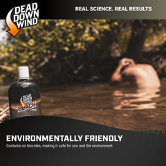 Dead Down Wind BLACK with NIDORX technology reduces strong odors in the field