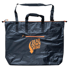 Dead Down Wind Black Premium Travel Bag, full view showing size and rugged build for hunts