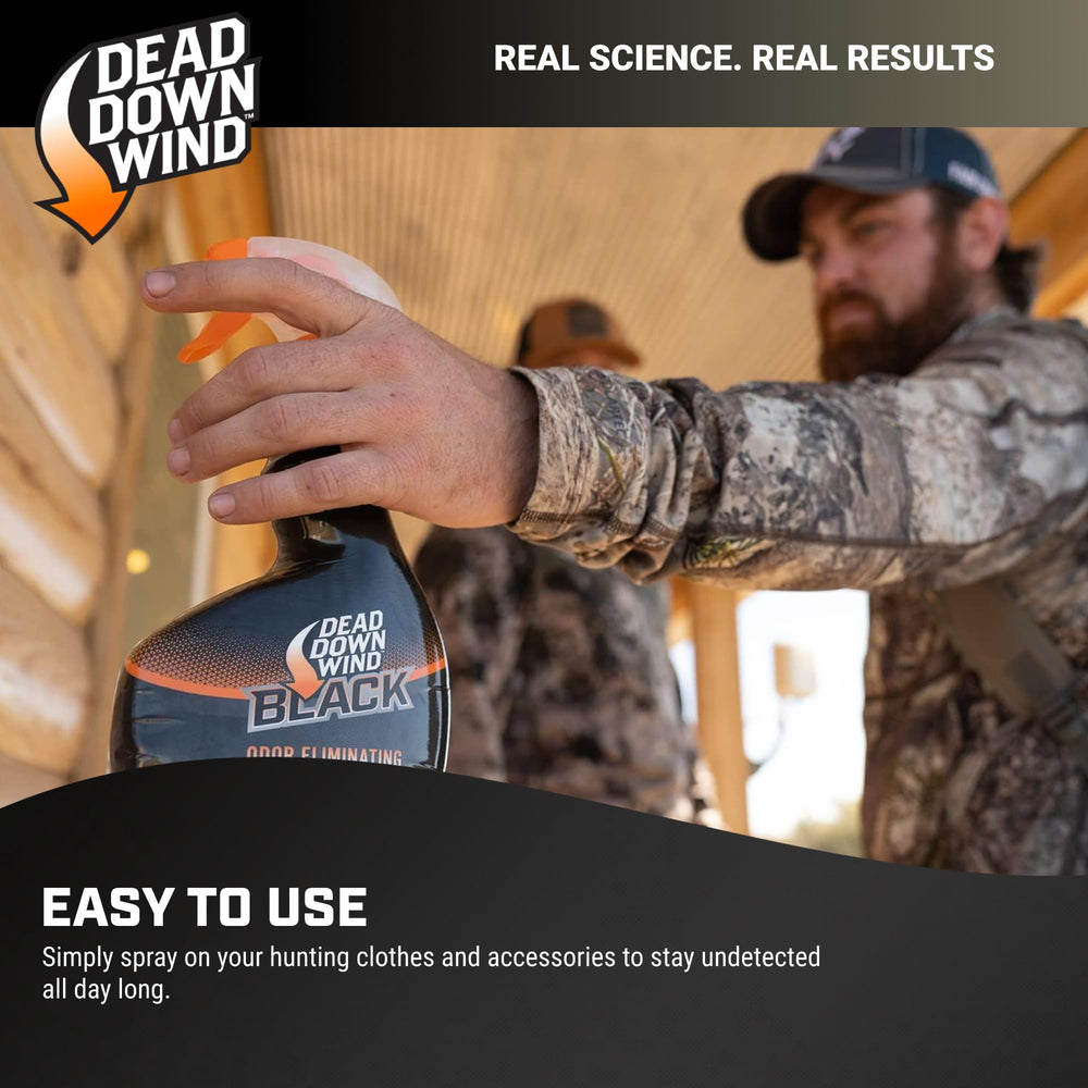 DEAD DOWN WIND Black scent prevention on clothes for field use