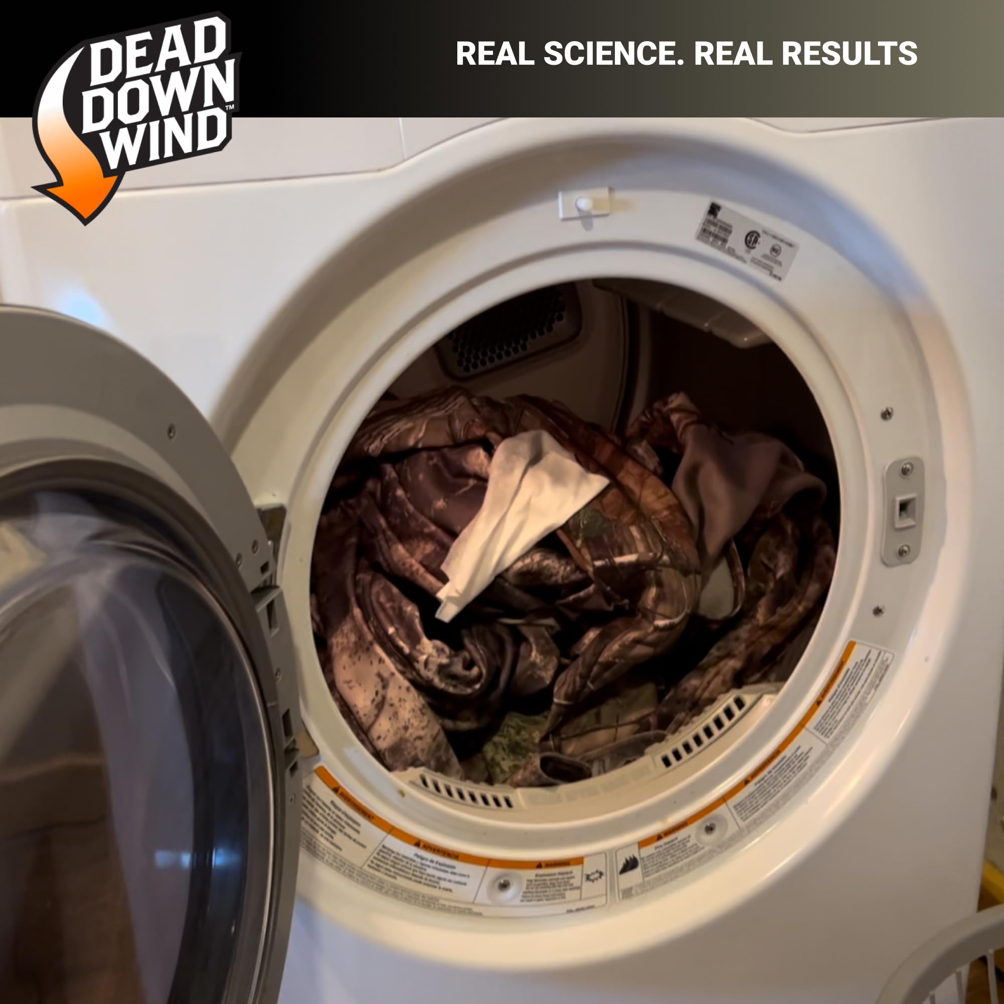 Dead Down Wind sheets safe for carbon, natural, and synthetic fabrics.