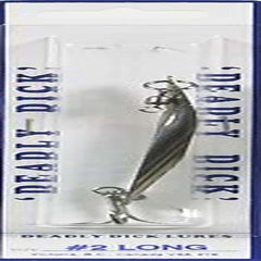 Deadly Dick 2L-01 Long Silver lure for surf casting and trolling success
