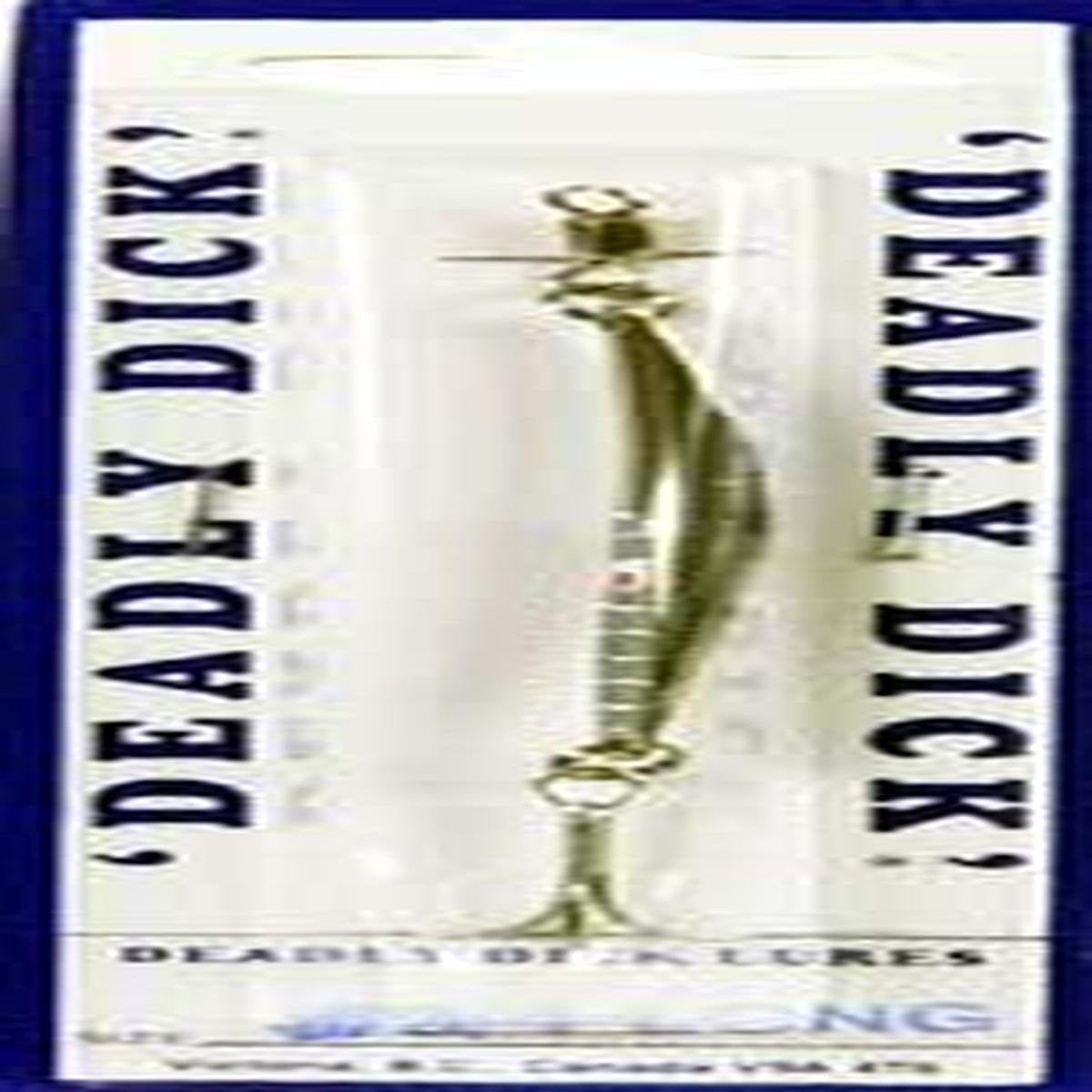 Deadly Dick 3/4L-01 Long SIL hook, ready for freshwater rigs.