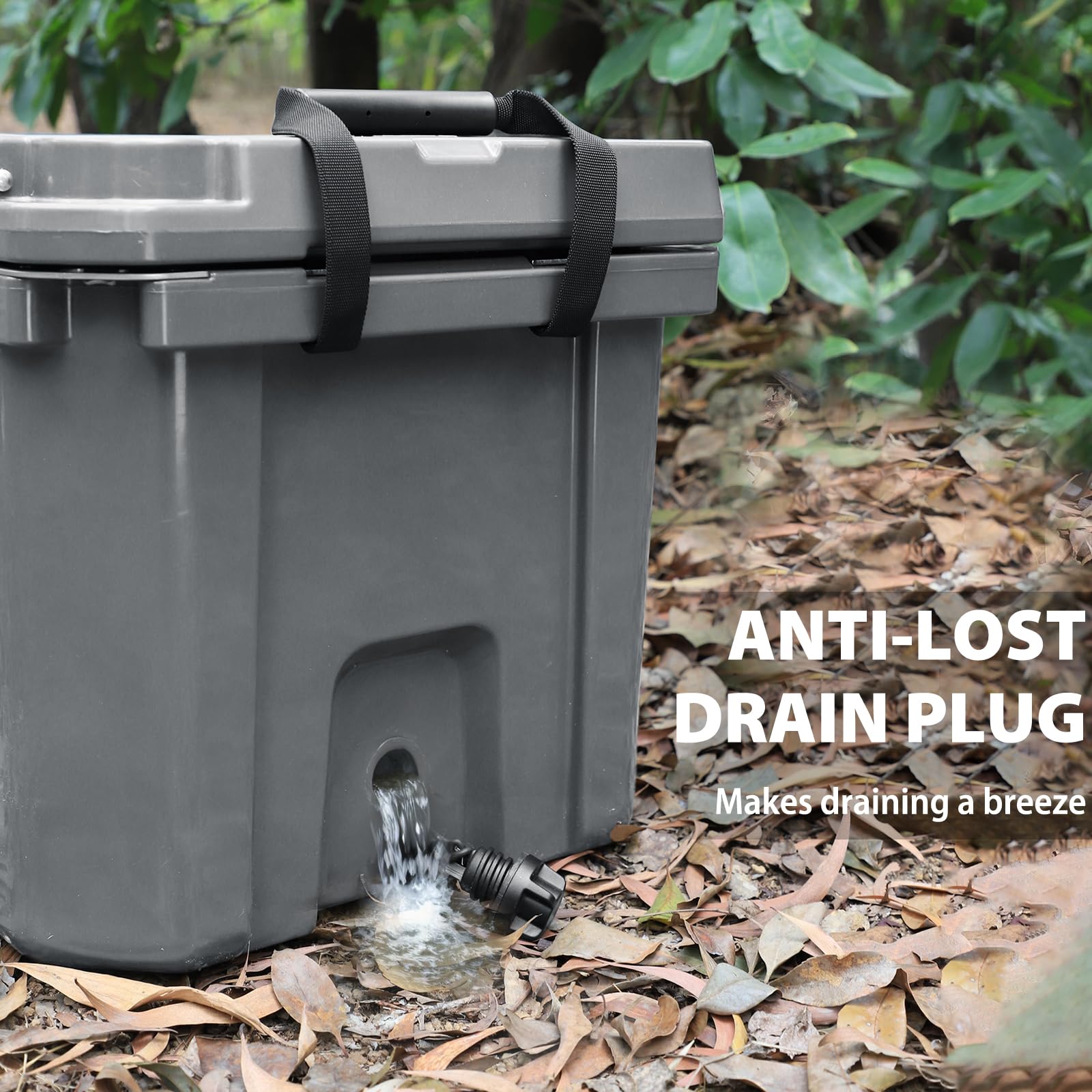 DEAPRULL 60qt cooler dividers and baskets for organized loading of items.