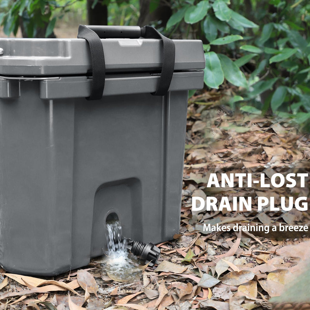 DEAPRULL 60qt cooler dividers and baskets for organized loading of items.