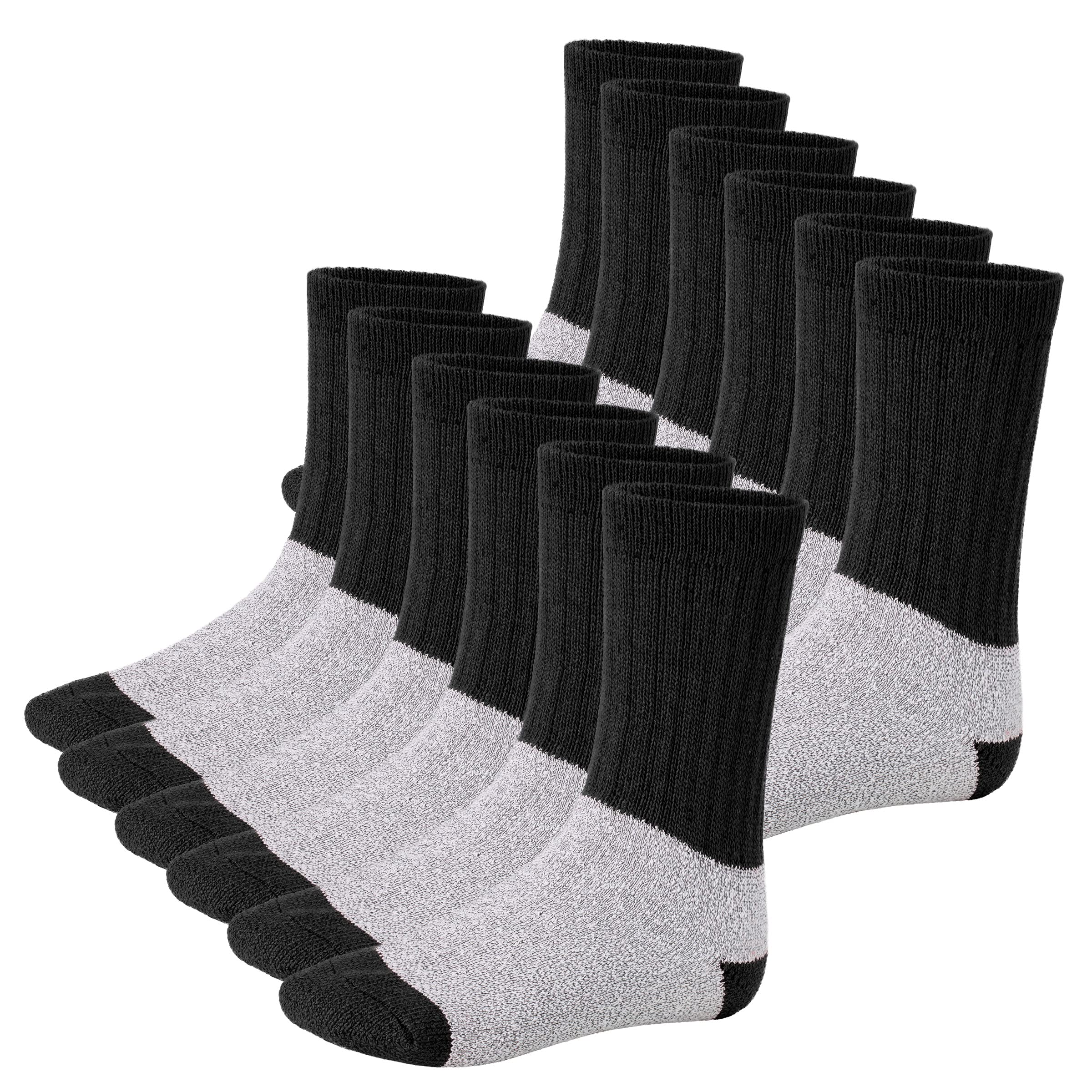 Debra Weitzner 12-pair thermal socks front view providing cozy warmth for extreme cold days