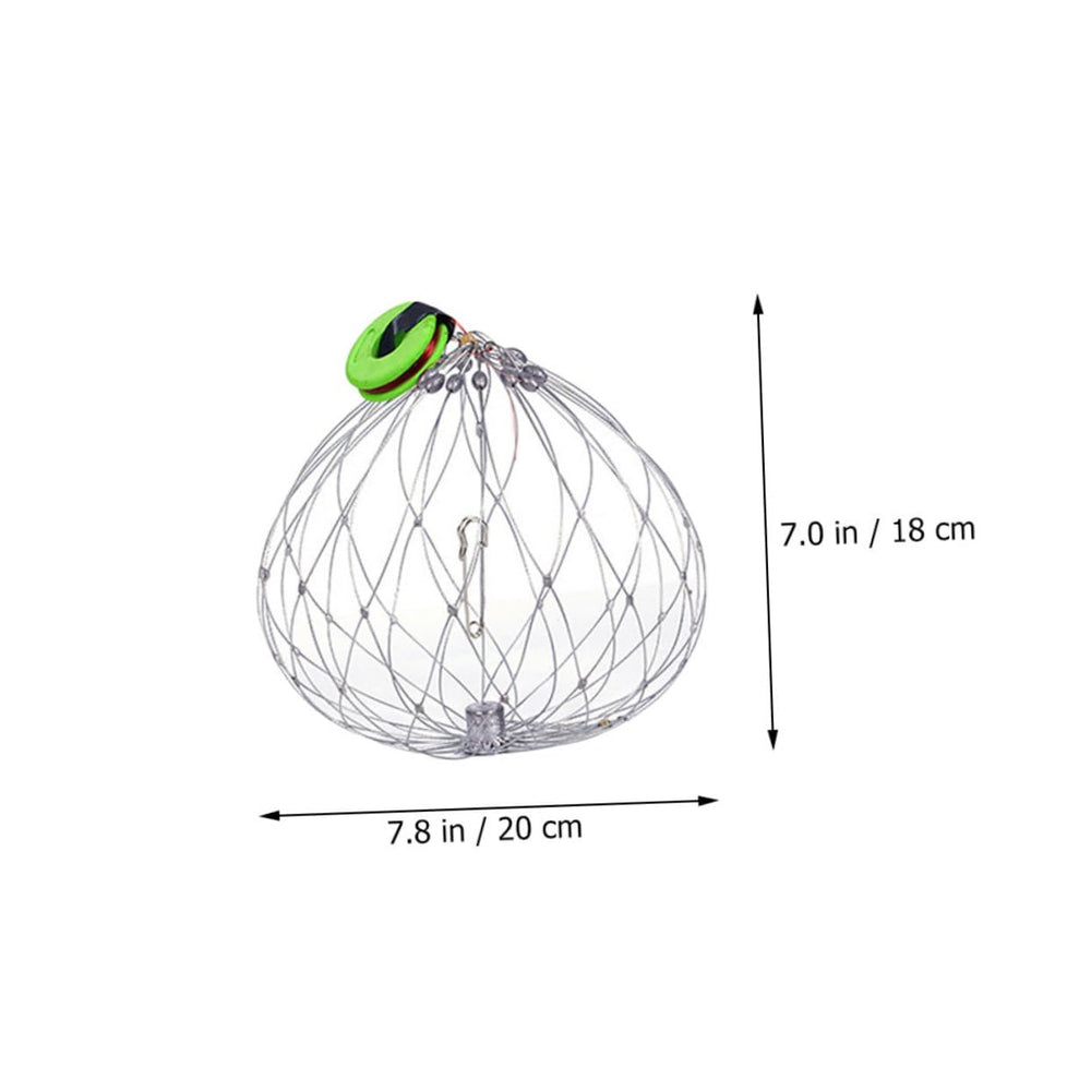DECOMELODY portable steel crab catcher shown for on-the-go use.