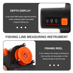 Clear readout of the DECHOUS line counter aids fast length checks.