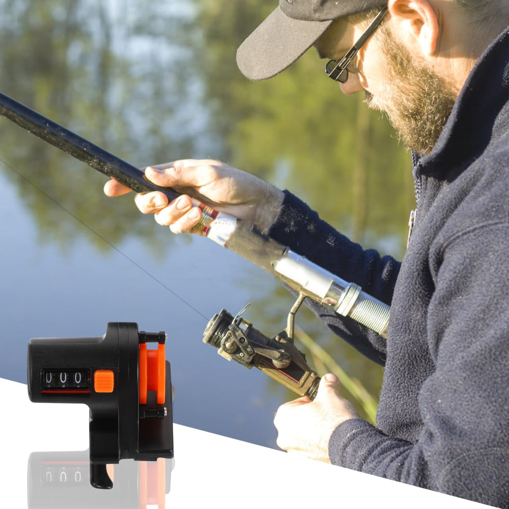 DECHOUS line counter is a versatile tool for rivers, lakes, and sea fishing.
