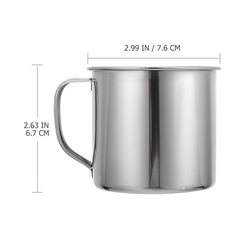 DECHOUS kids mug for camping, compact and easy to pack